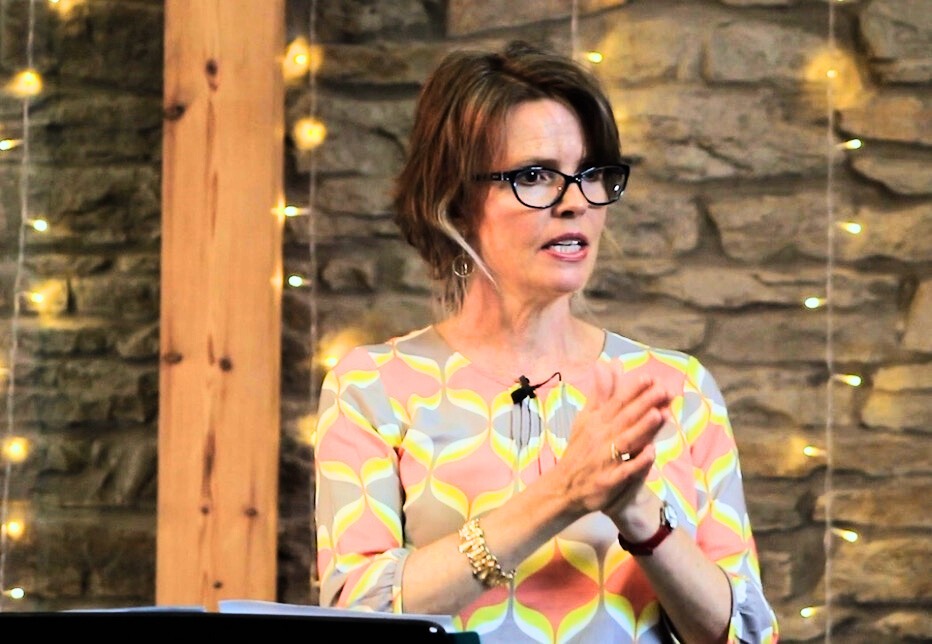 Cath Livesey speaking at Individual Results Course