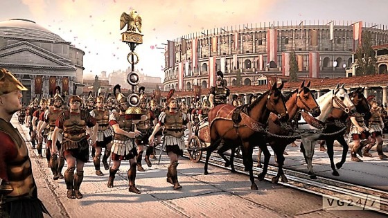 Roman victory procession